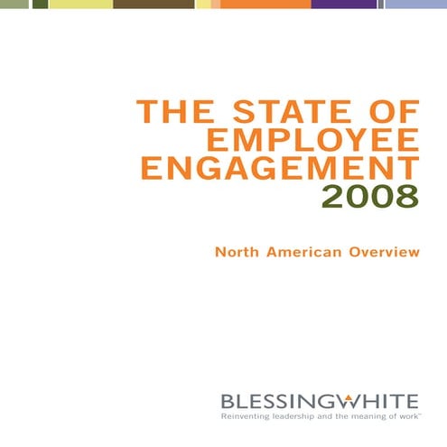 2008 Employee Engagement Overview