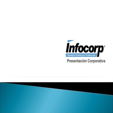 2008 June Infocorp Presentacion Corporativa | PPT