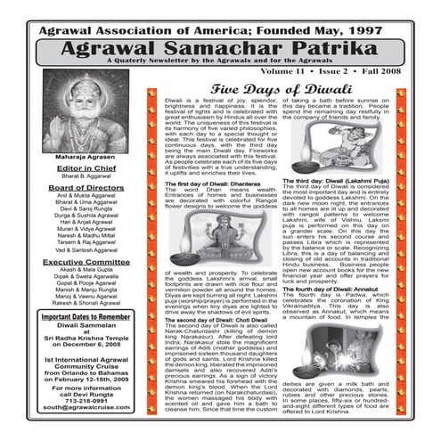 Fall 2008 Newsletter