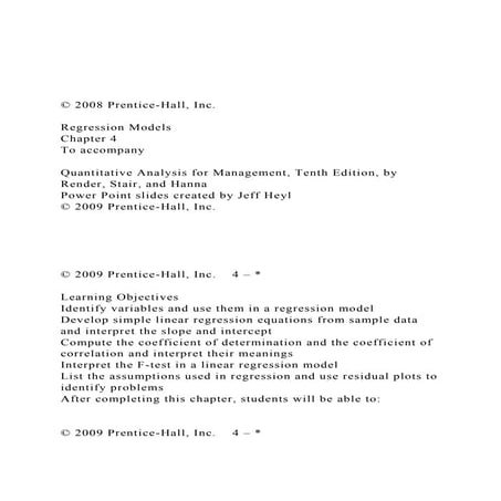 © 2008 Prentice-Hall, Inc.Regression ModelsChapter 4.docx