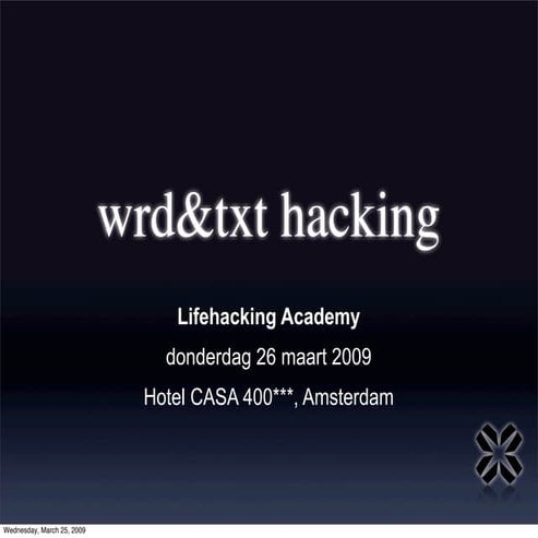 wrd&txt hacking