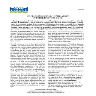 2009 03 humiliation-exclusion