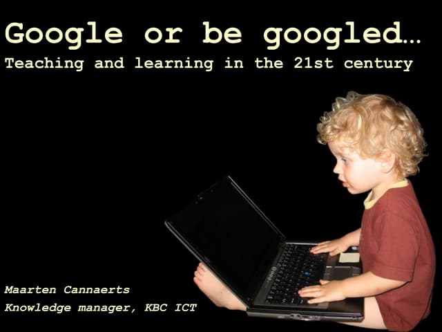 2009 04 30 IFS - google or be googled