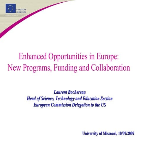 Bochereau Lecture 9.10.09