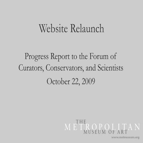 2009-10-22 Presentation To Forum V2