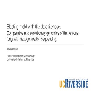 2009 11 09 UCLA Bioinformatics Talk