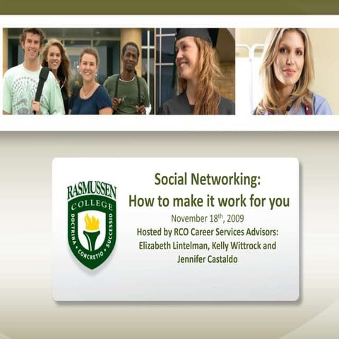 Social Networking - How To Make It Work For You