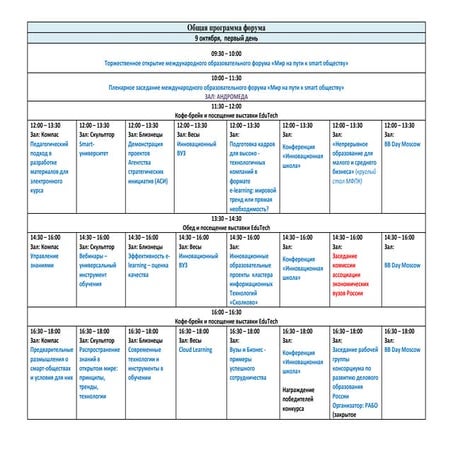 программа форума 20 09