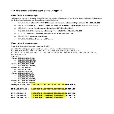 2009 2010-l3-reseau-td2-adressage-routage ip-corrige