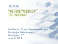 The nine tribes of the internet