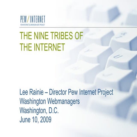 The nine tribes of the internet