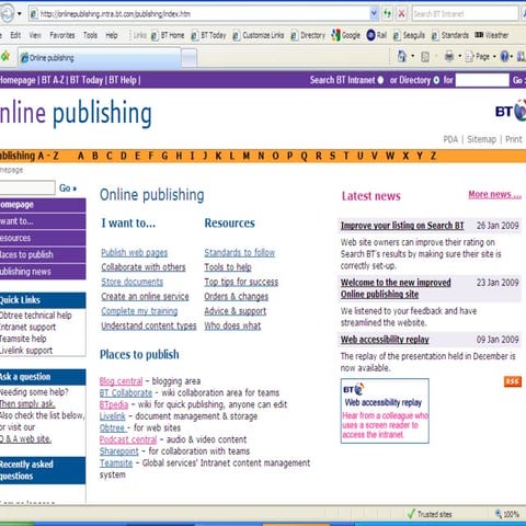 New publishers help site