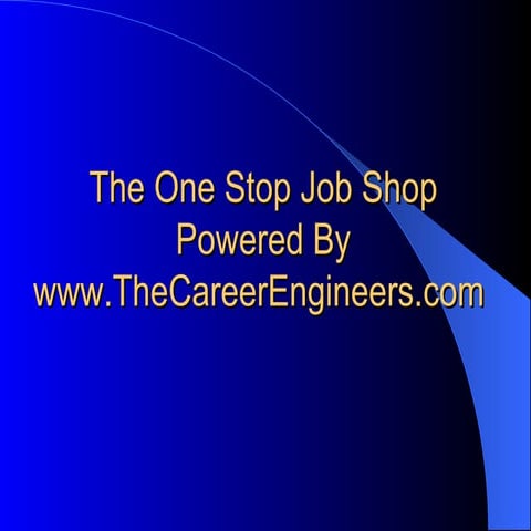 2009 The Career Engineer "Career Getting Tips"