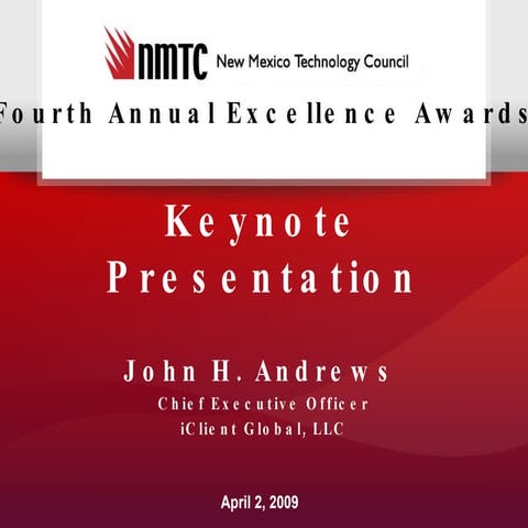 20090402 Nmtc Keynote V1.1