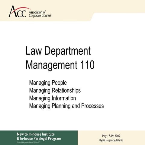 2009 04 21 Ntihi Faculty Course 110