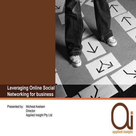 Leveraging Online Social Networking For Business