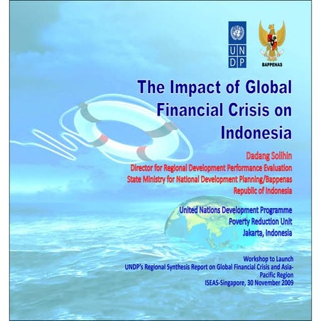 The Impact Of Global Financial Crisis On Indonesia Pdf