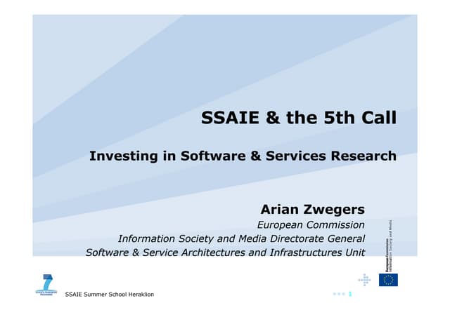 20090616 Investing in Software & Services Research