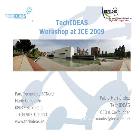 ICE2009 - An Architecture for a Extended/Virtual Enterprise