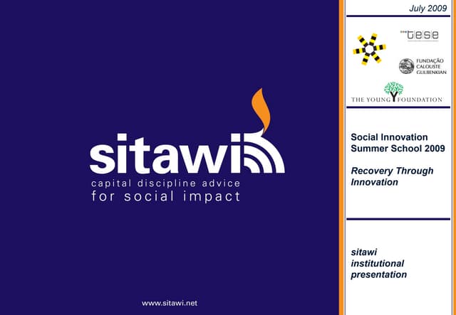 Sitawi presentation   