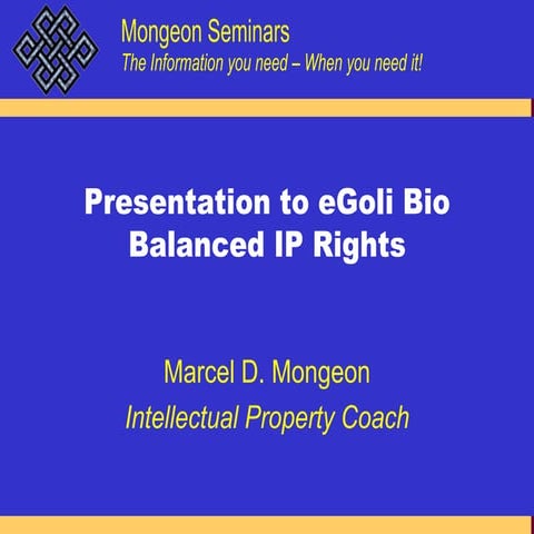 2009 07 27 Balanced IP