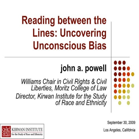 Reading between the Lines: Uncovering Unconscious Bias