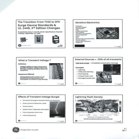 Transistion from TVSS to SPD