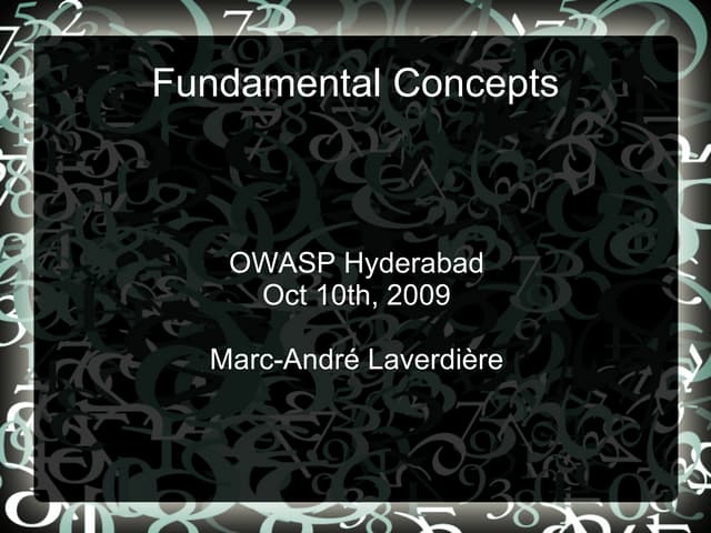 Network concepts