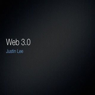 Web 3.0 Intro