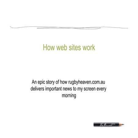 Introduction to web (techie side)