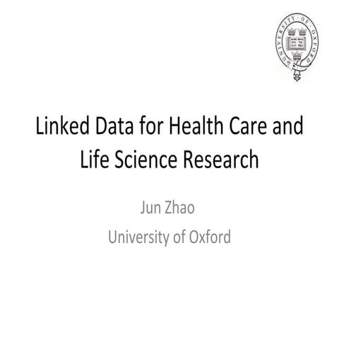 Talk_linked_data_for_hcls_at_iswc2009