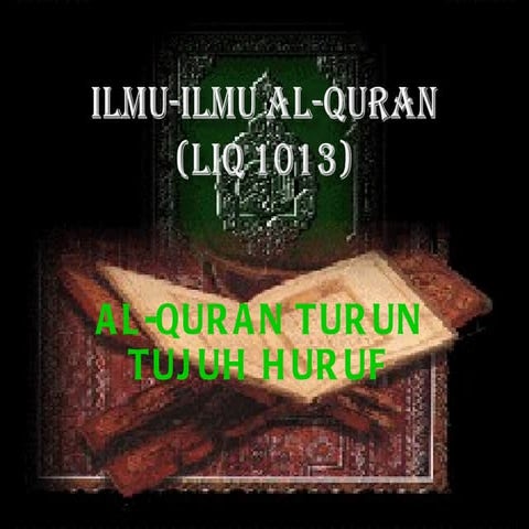 -al-quran turun 7 huruf