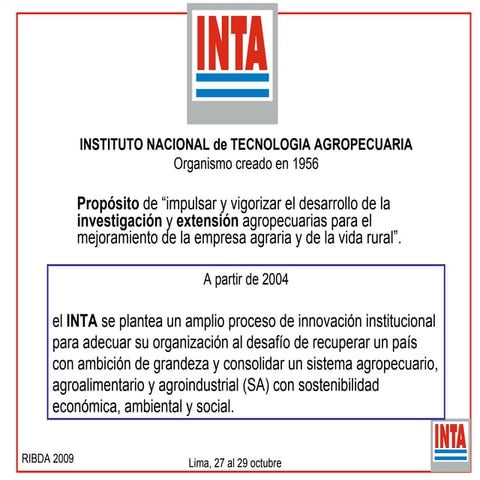 Inta PresentacióN | PPT