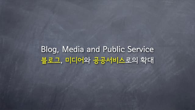 Blog Trend Media Field Speech