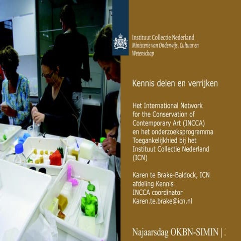 INCCA : kennis delen en verrijken