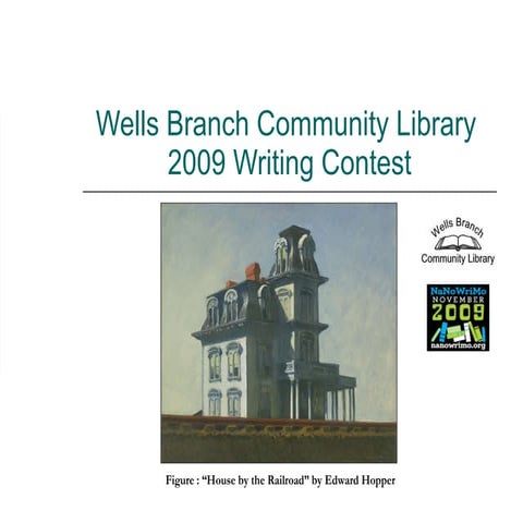 2009 11 WBCL Writing Contest