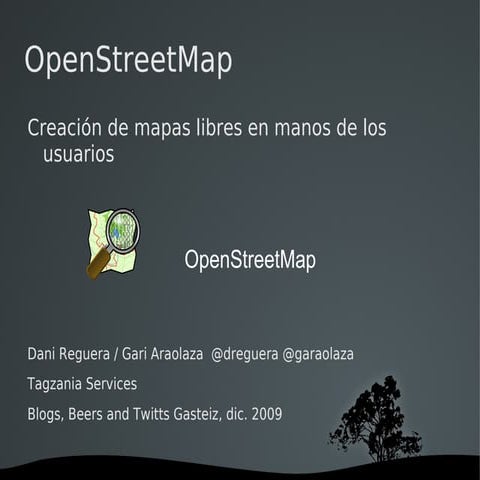 OpenStreetMap - Creación de mapas libres