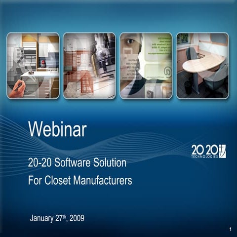 2009 Webinar Closets