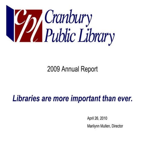 2009 annual report