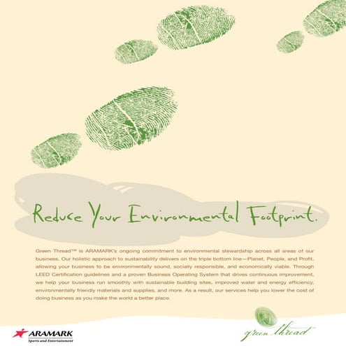 2009 Aramark Facilities Ad