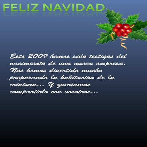 Felicitación 2009