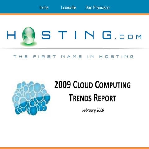 2009 Cloud Computing Trends Report