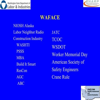 2009 Face Conference Wa Crane Sjostrom