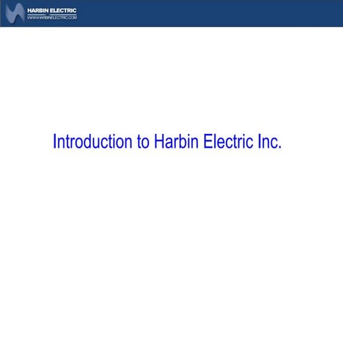2009 Harbin Electric