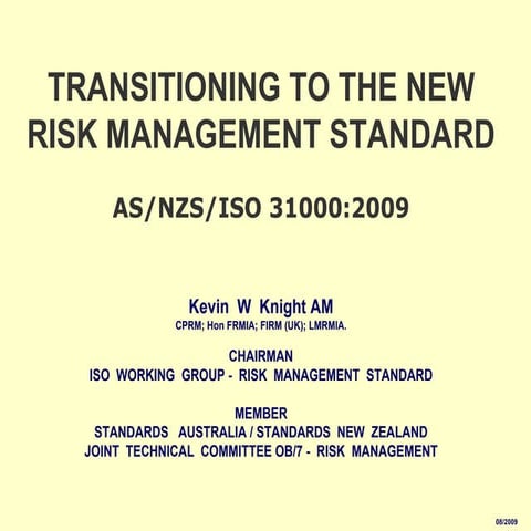 2009 irmcaug iso31000