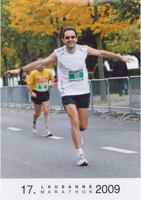 Lausanne Marathon between the lake ...