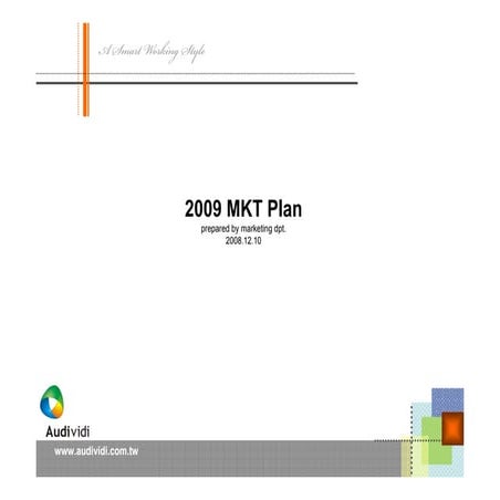 2009 Mkt Plan