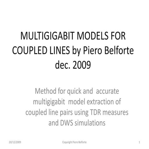 2009 pb dws_multigigabit_models_of_lossy_coupled_lines