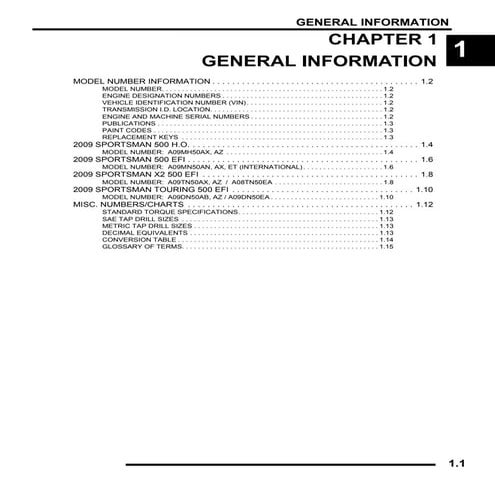 POLARIS SPORTSMAN 550 SERVICE MANUAL PDF visual data 4