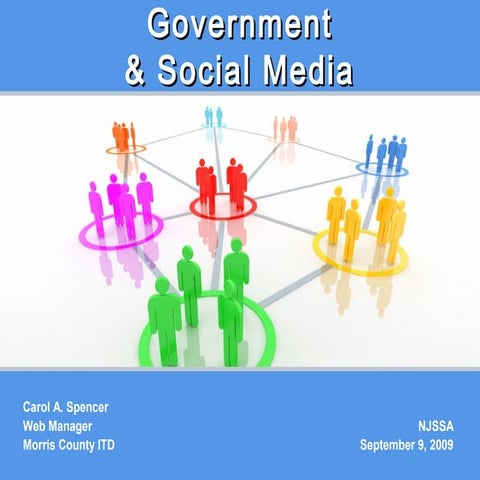 2009: NJSSA: Government & Social Media